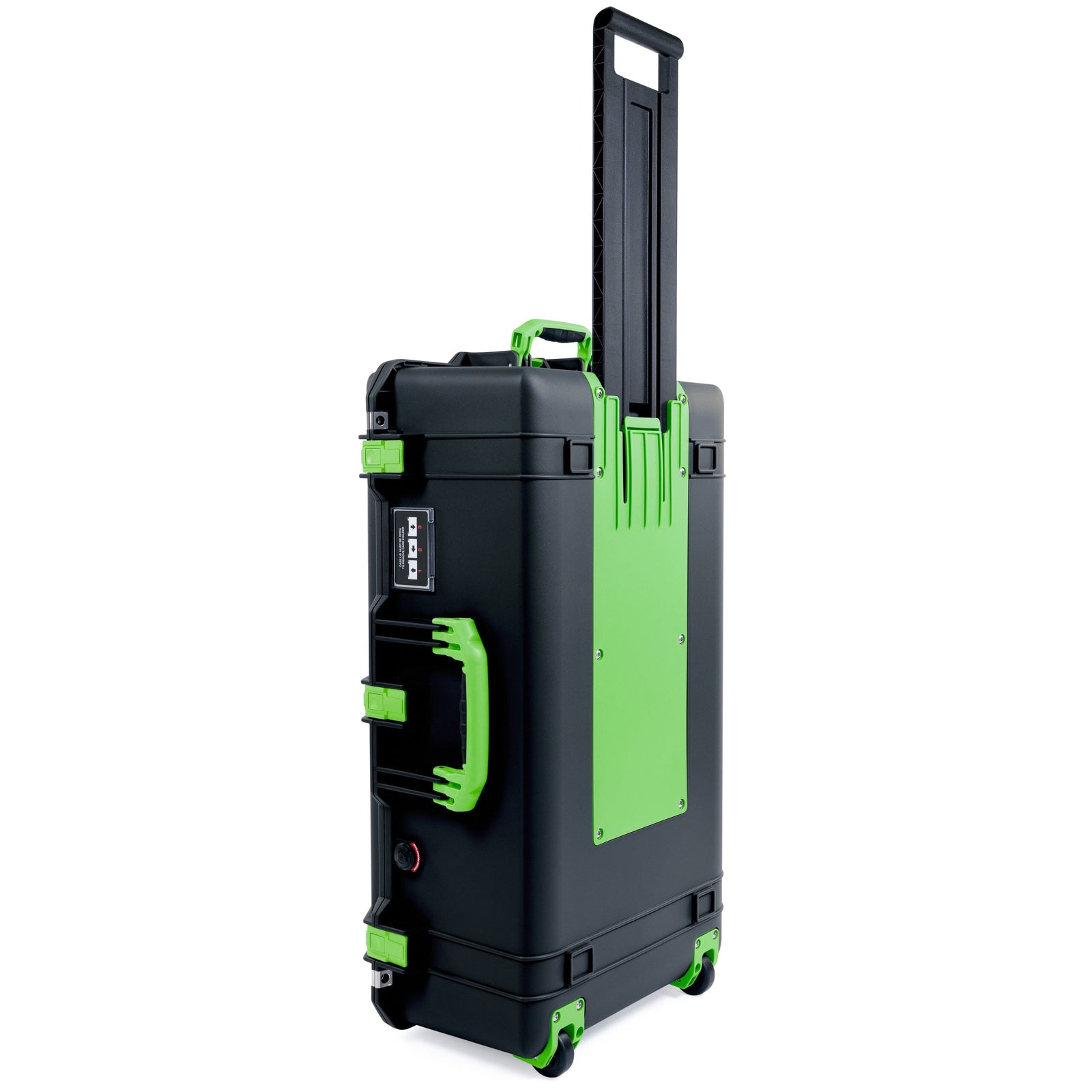 Pelican 1615 Air Case - Black & Lime Green Trolley ColorCase 