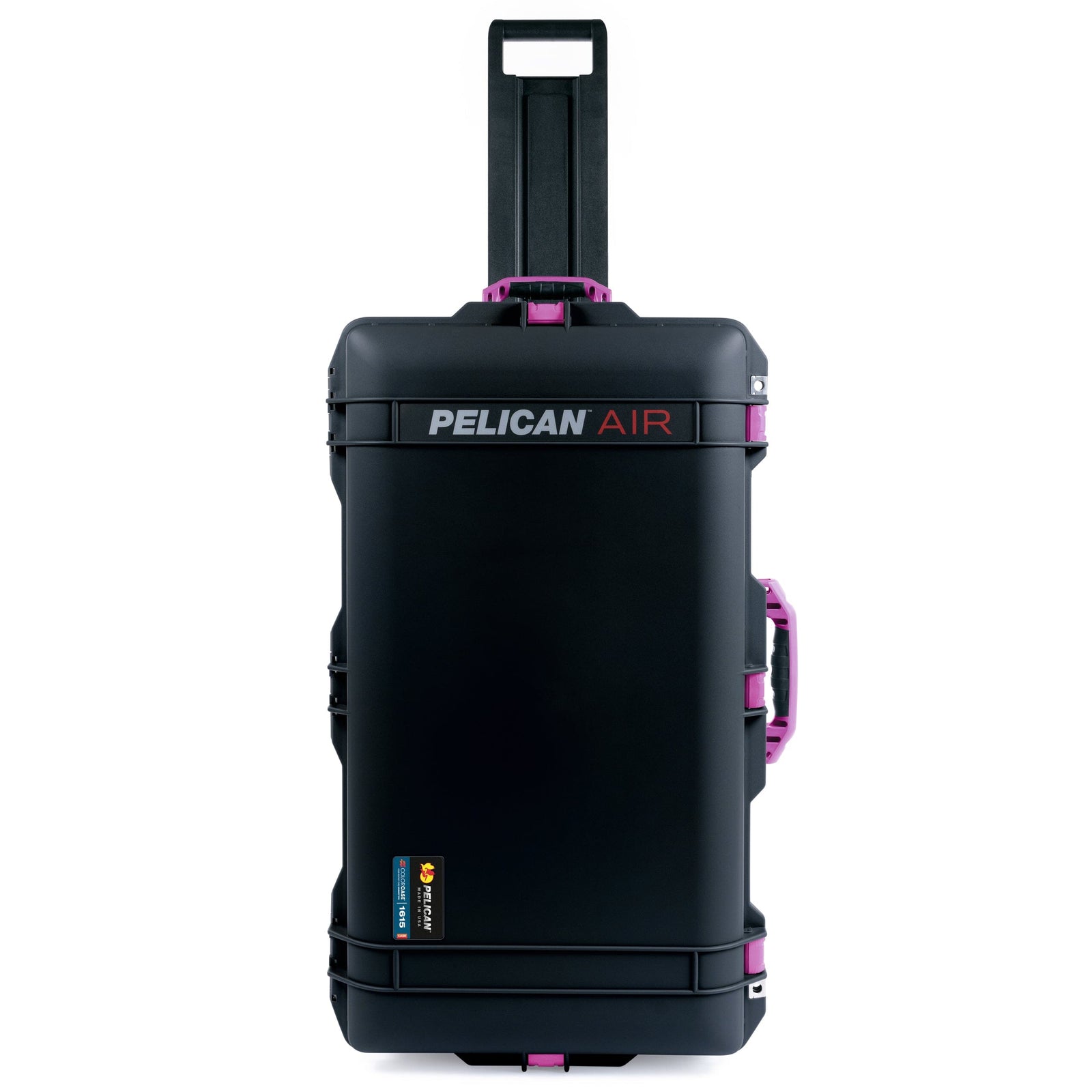 Pelican 1615 Air Case - Black & Magenta Trolley ColorCase 