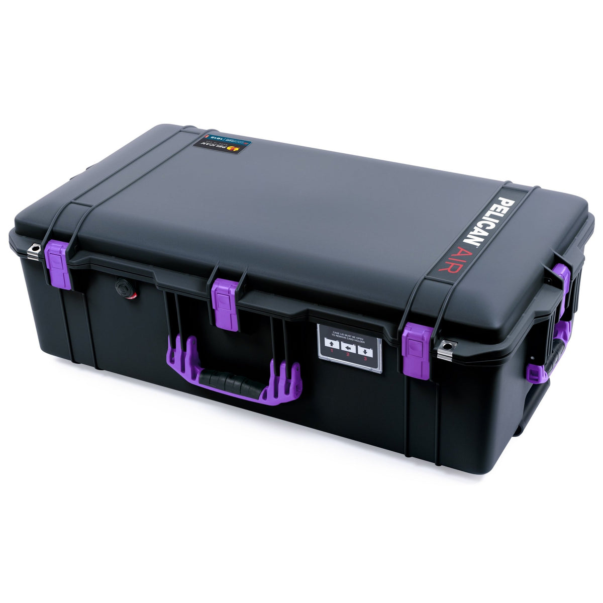 Pelican 1615 Air Case - Black &amp; Purple - Empty