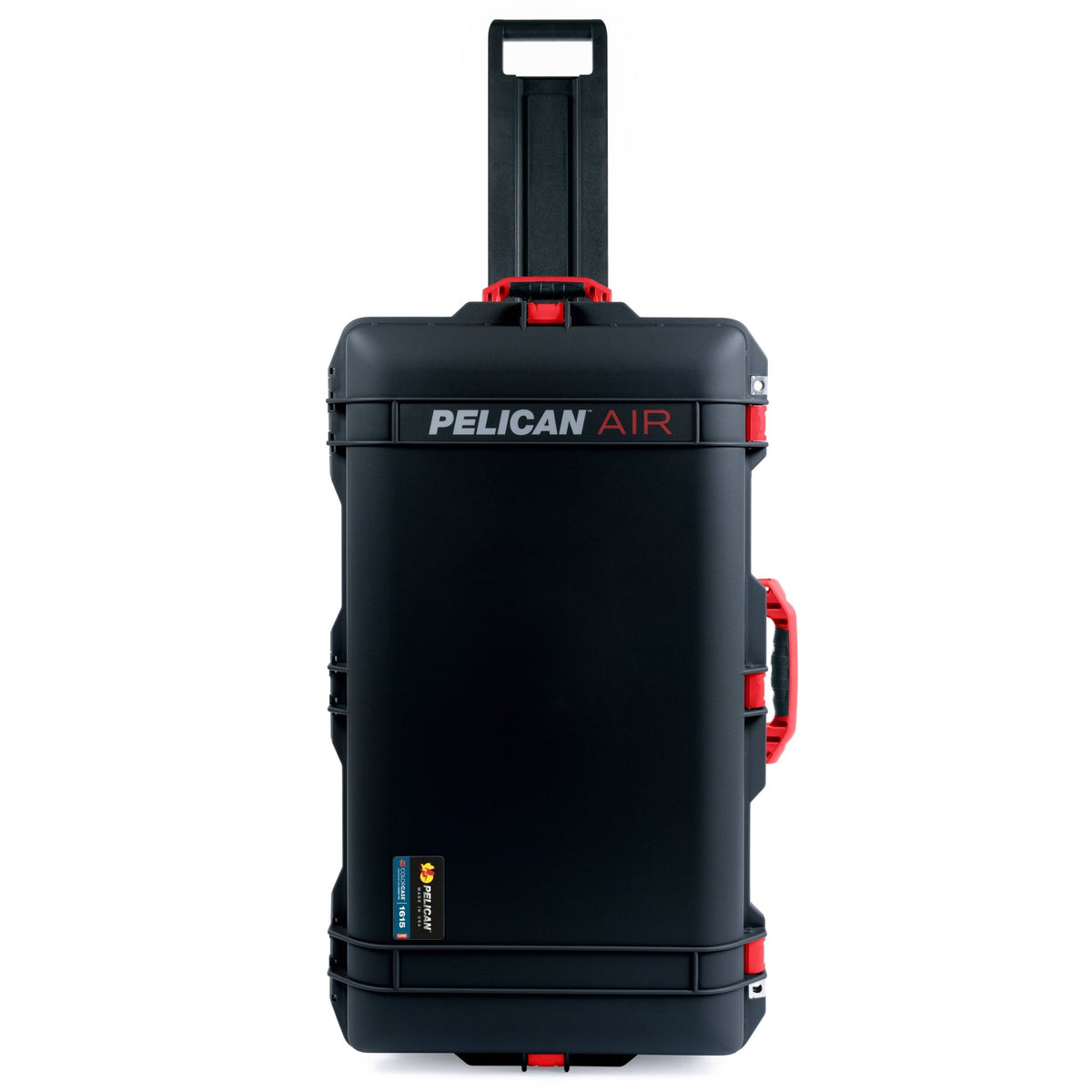 Pelican 1615 Air Case - Black & Red TSA Latches - Empty