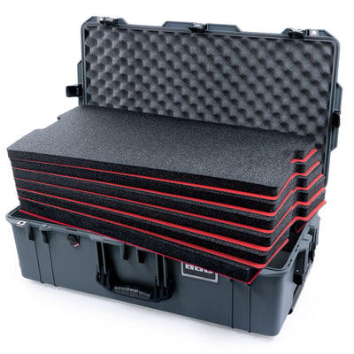 Pelican 1615 Air Case - Charcoal & Black TSA Latches