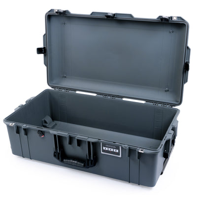 Pelican 1615 Air Case - Charcoal & Black TSA Latches + Trolley