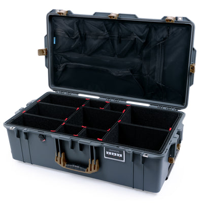 Pelican 1615 Air Case - Charcoal & Dark Desert Dirt Trolley
