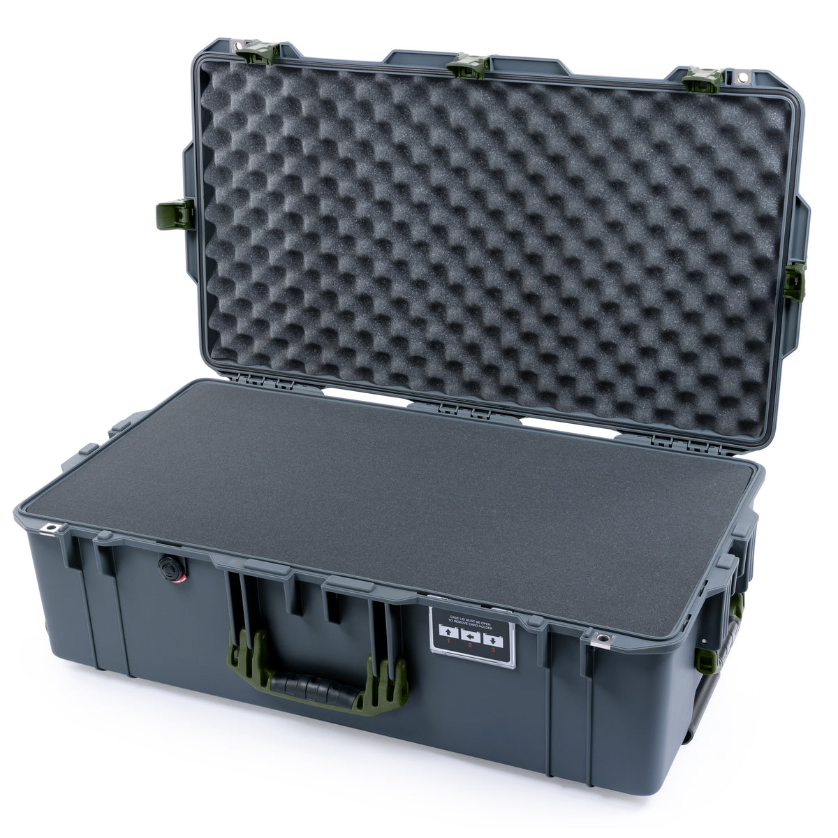 Pelican 1615 Air Case - Charcoal &amp; OD Green