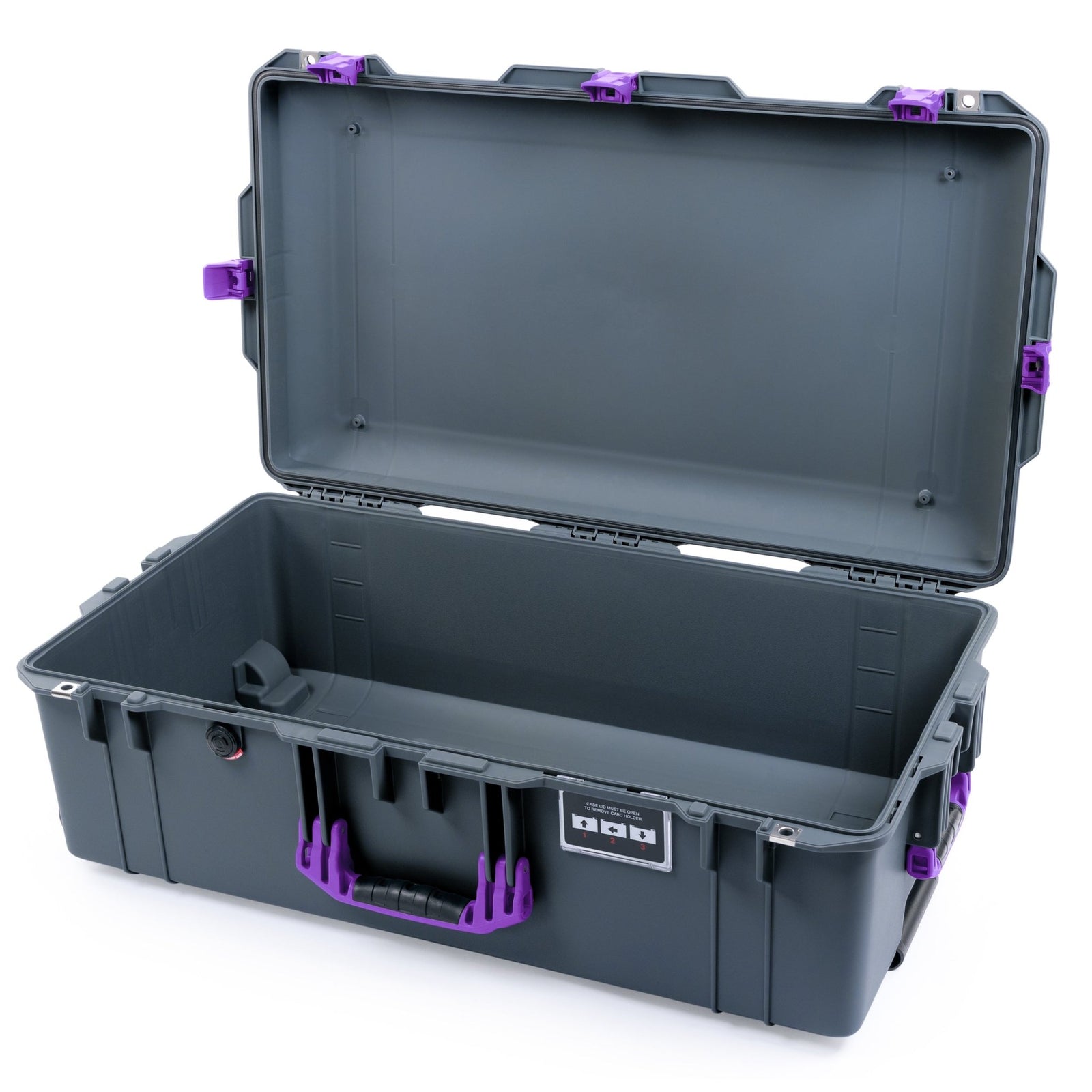 Pelican 1615 Air Case - Charcoal & Purple - Empty