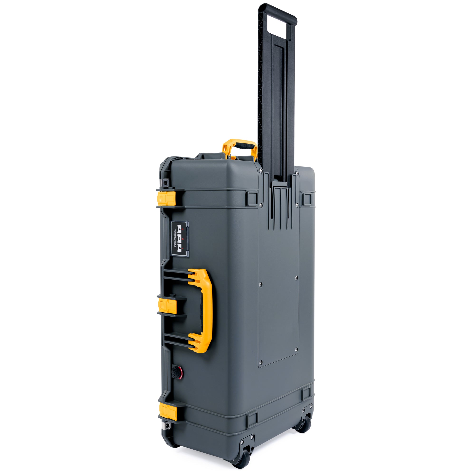 Pelican 1615 Air Case - Charcoal & Yellow