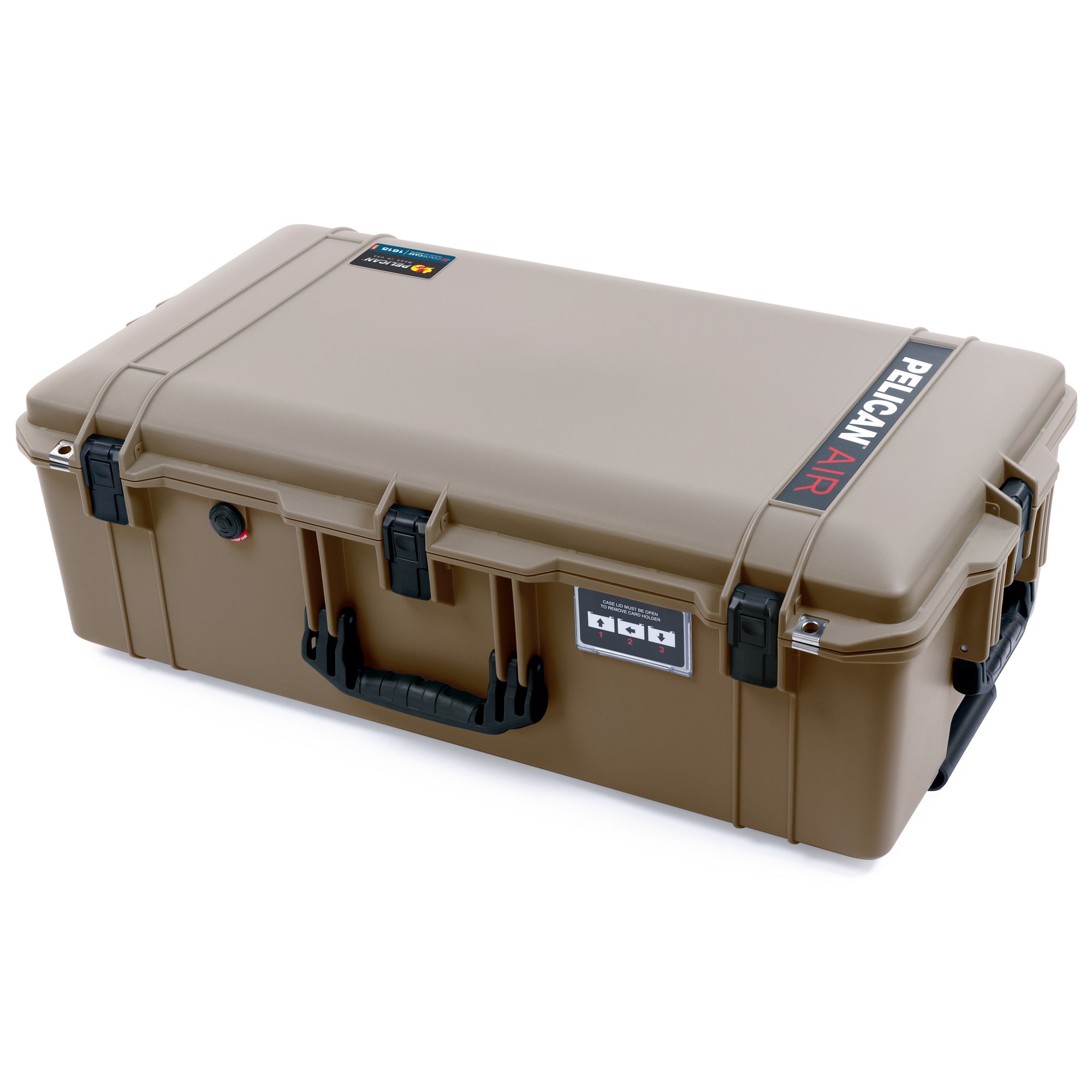 Pelican 1615 Air Case - Dark Desert Dirt & Black