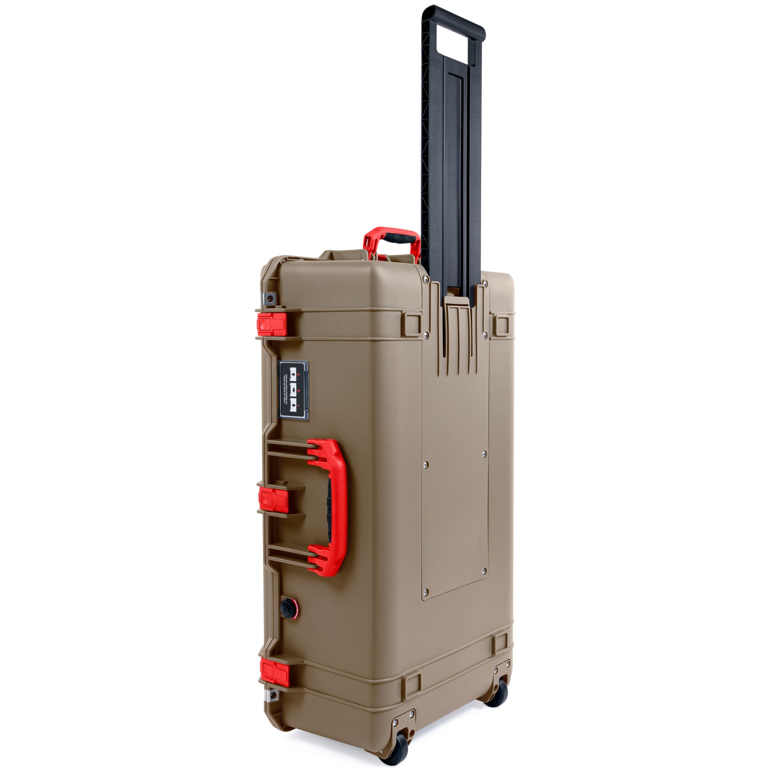 Pelican 1615 Air Case - Dark Desert Dirt & Red