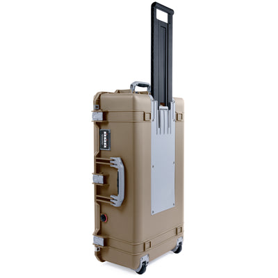 Pelican 1615 Air Case - Dark Desert Dirt & Silver Trolley