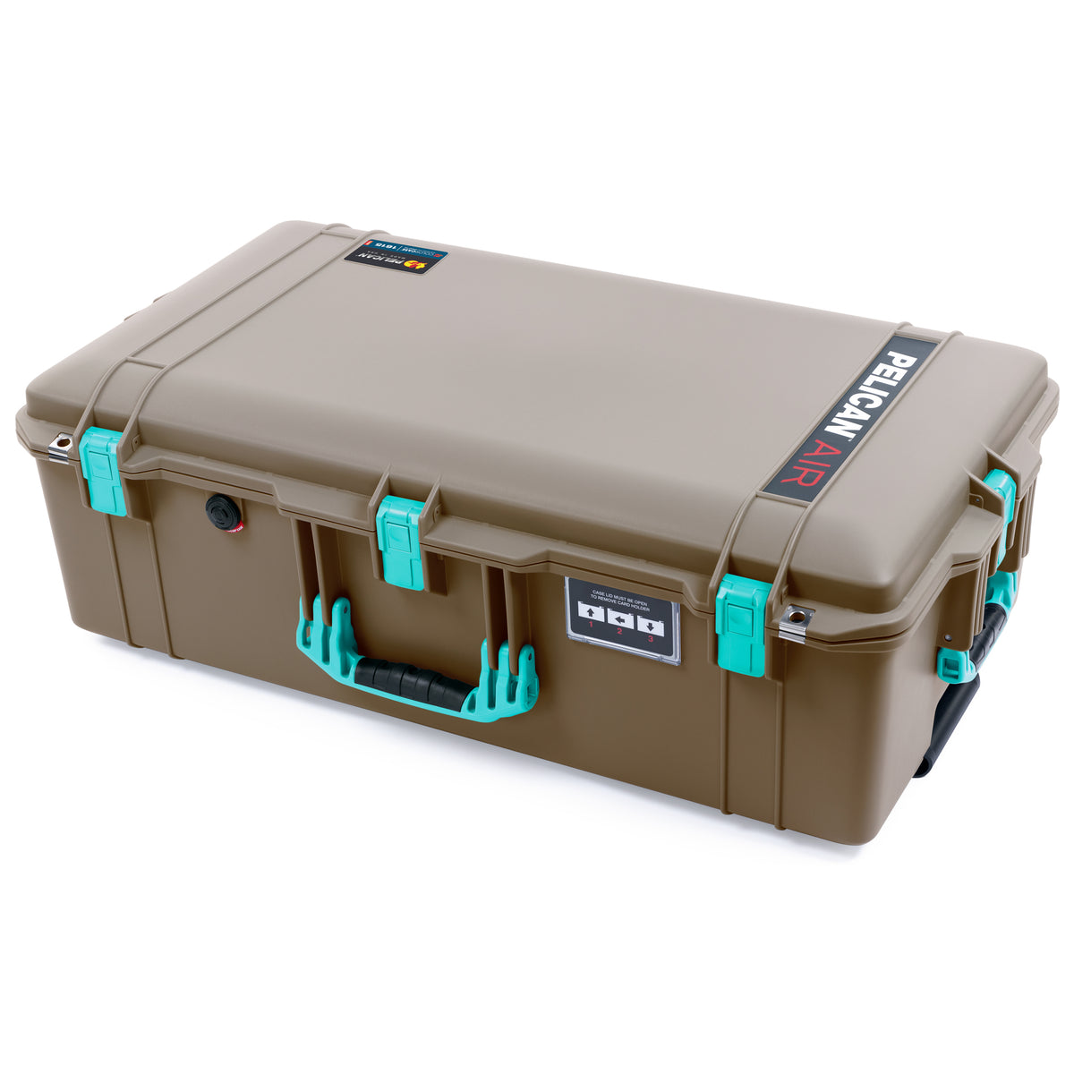 Pelican 1615 Air Case - Dark Desert Dirt &amp; Teal
