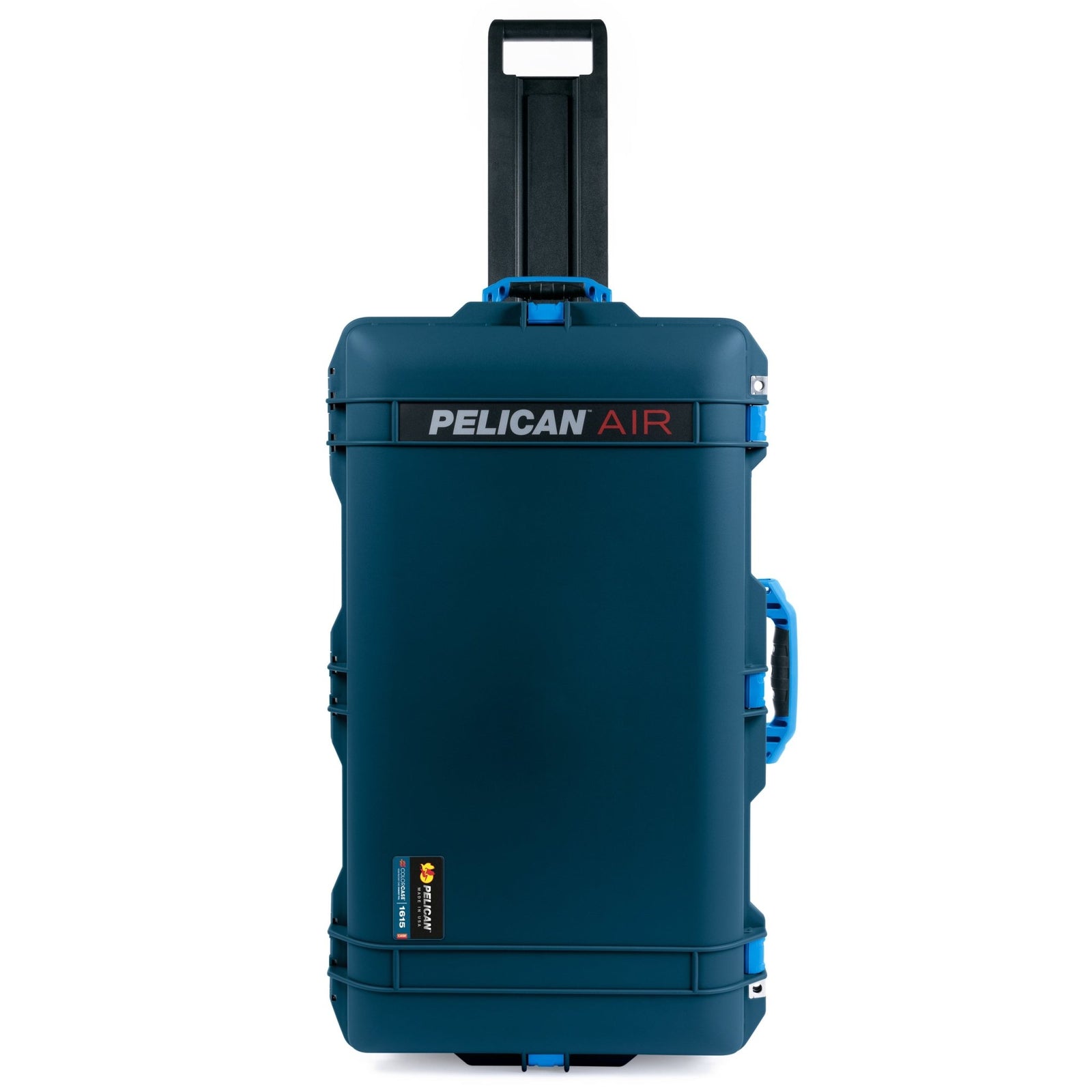 Pelican 1615 Air Case - Deep Pacific & Blue Trolley - Empty