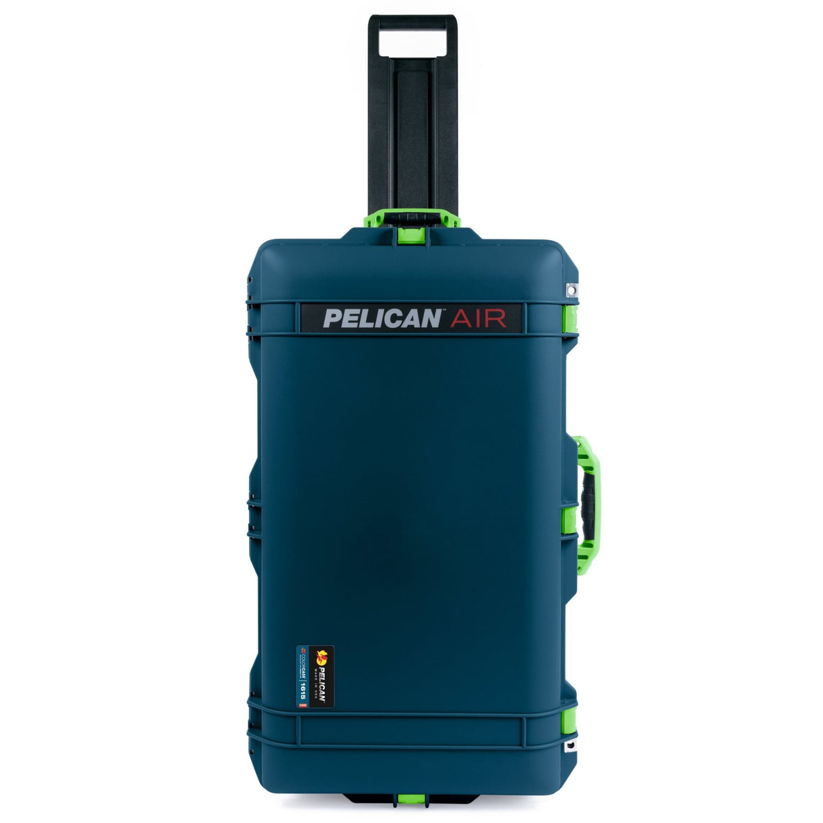 Pelican 1615 Air Case - Deep Pacific & Lime Green - Empty