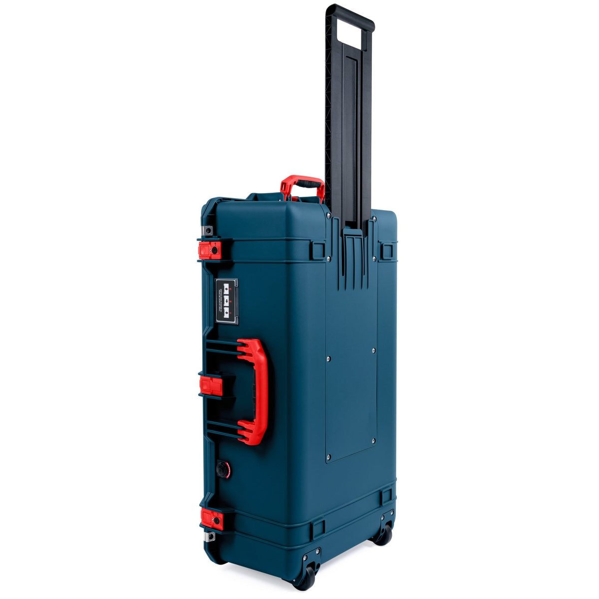 Pelican 1615 Air Case - Deep Pacific & Red TSA Latches - Empty