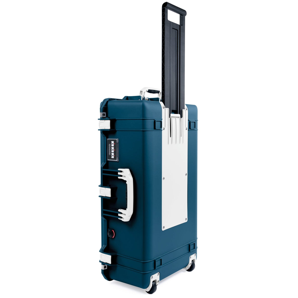 Pelican 1615 Air Case - Deep Pacific & White Trolley - Empty