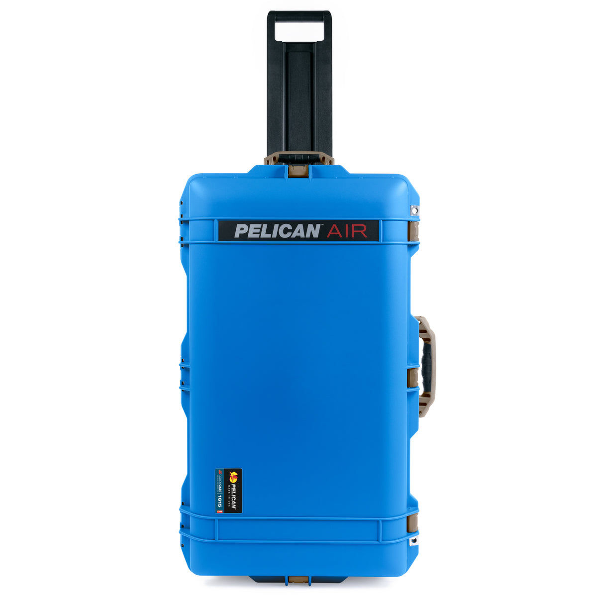 Pelican 1615 Air Case - Electric Blue &amp; Dark Desert Dirt