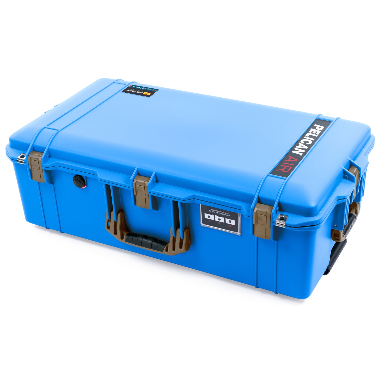 Pelican 1615 Air Case - Electric Blue & Dark Desert Dirt