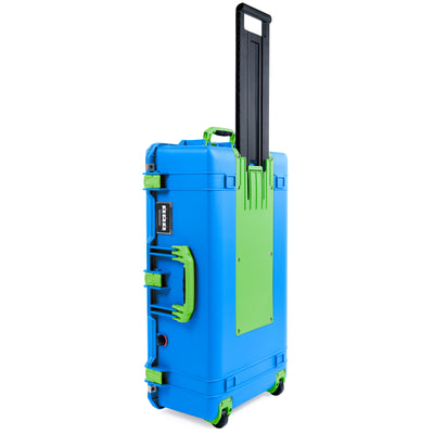 Pelican 1615 Air Case - Electric Blue & Lime Green Trolley