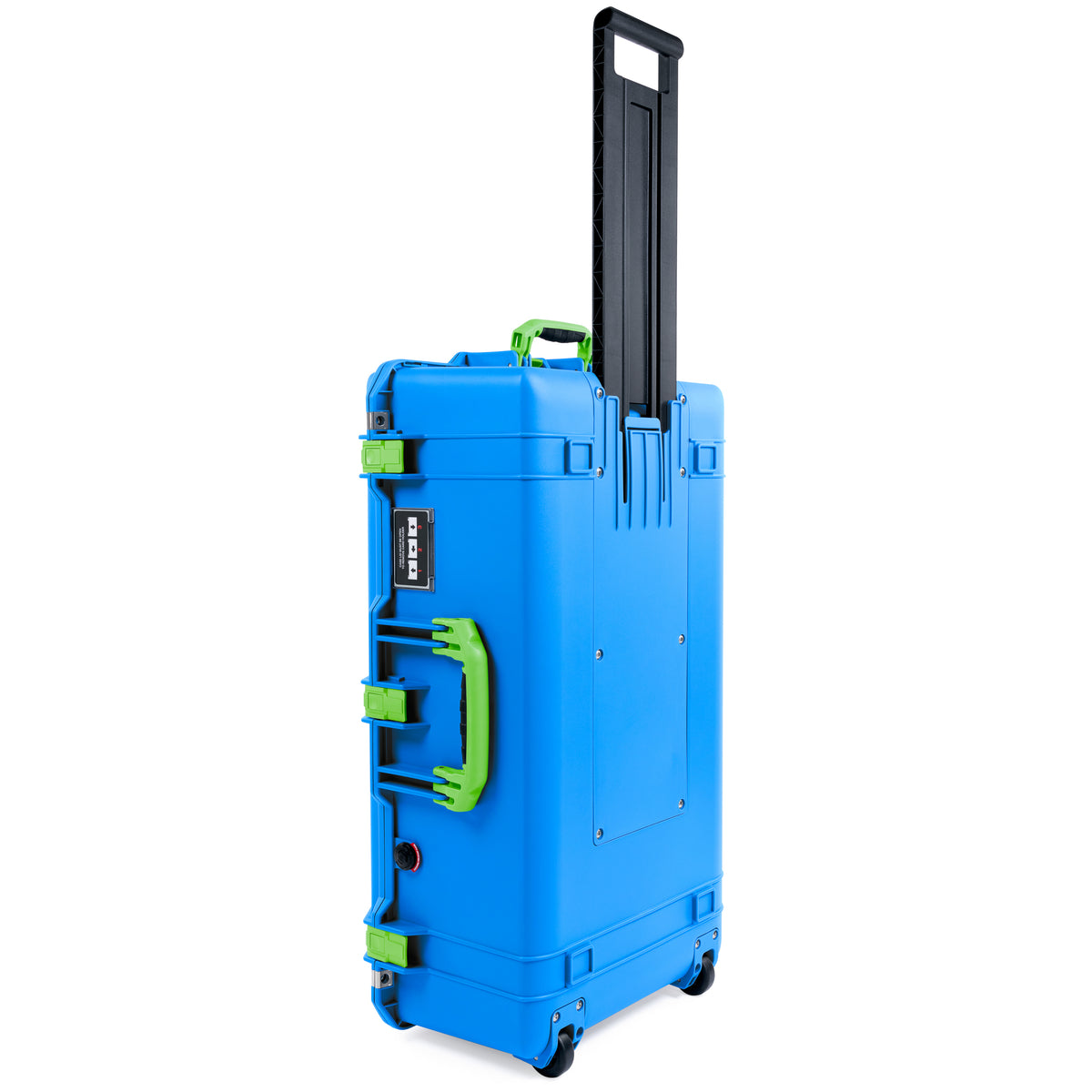 Pelican 1615 Air Case - Electric Blue &amp; Lime Green