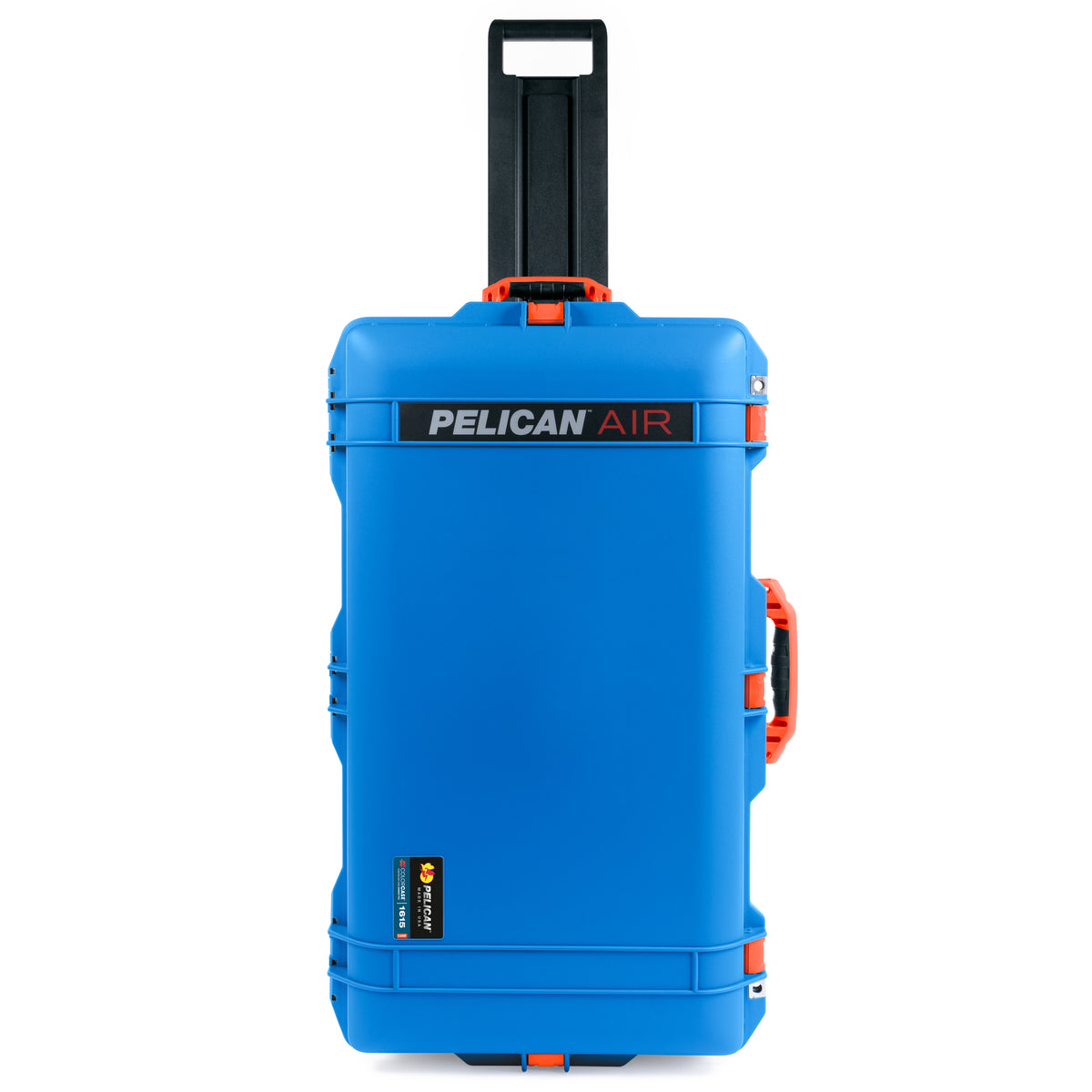 Pelican 1615 Air Case - Electric Blue &amp; Orange