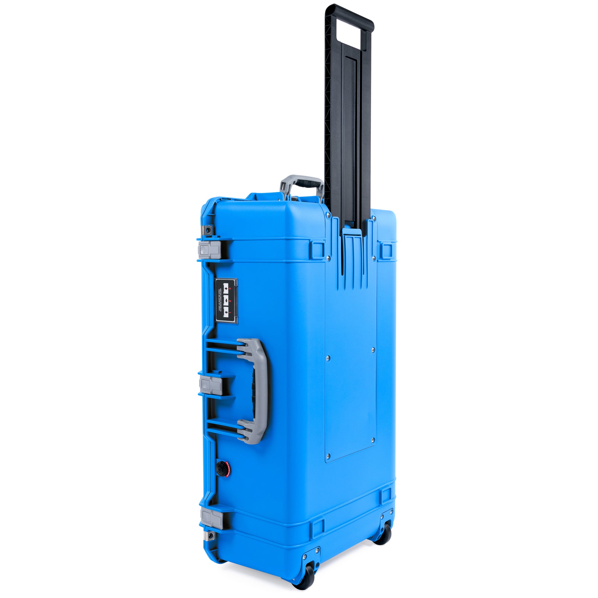 Pelican 1615 Air Case - Electric Blue & Silver