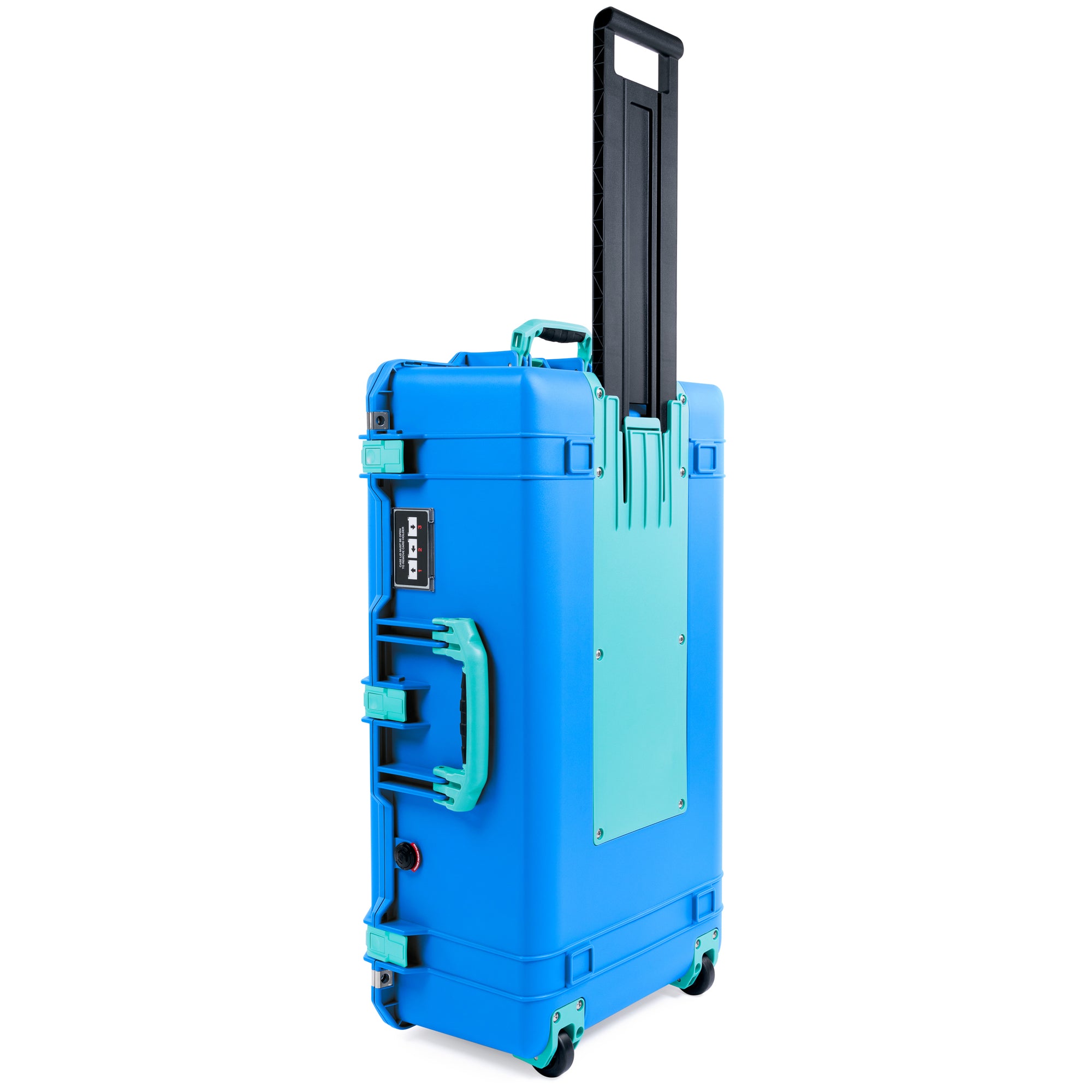 Pelican 1615 Air Case - Electric Blue & Teal Trolley