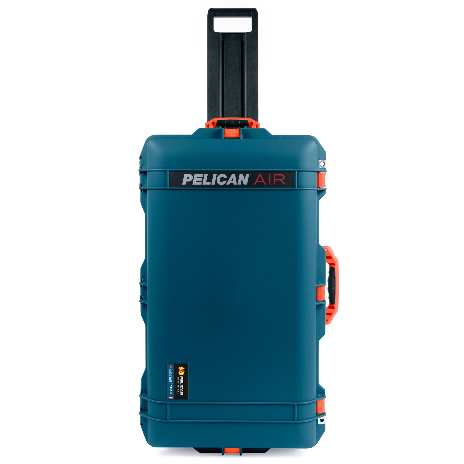 Pelican 1615 Air Case - Indigo & Orange Trolley
