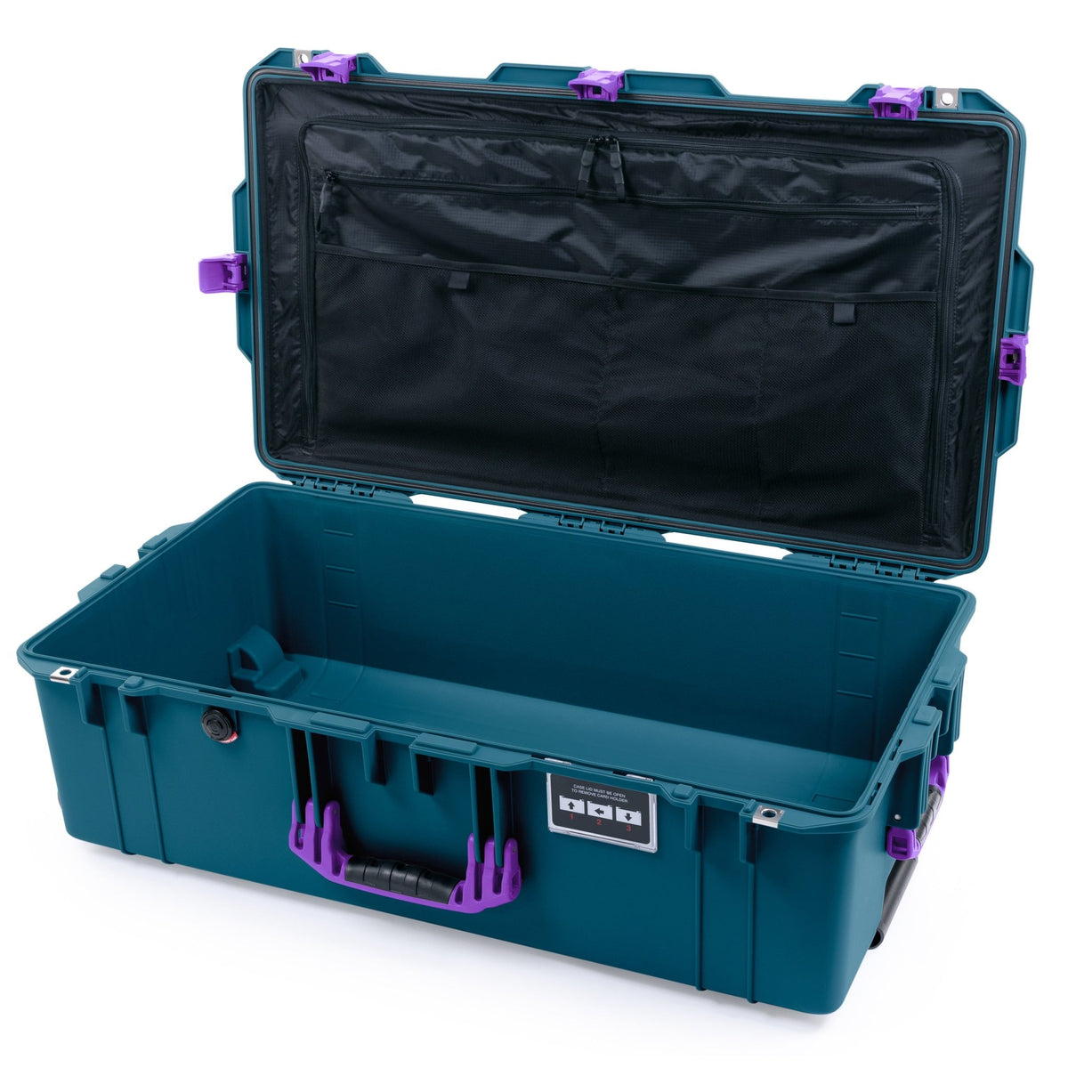 Pelican 1615 Air Case - Indigo &amp; Purple - TRVL Lid Organizer Only
