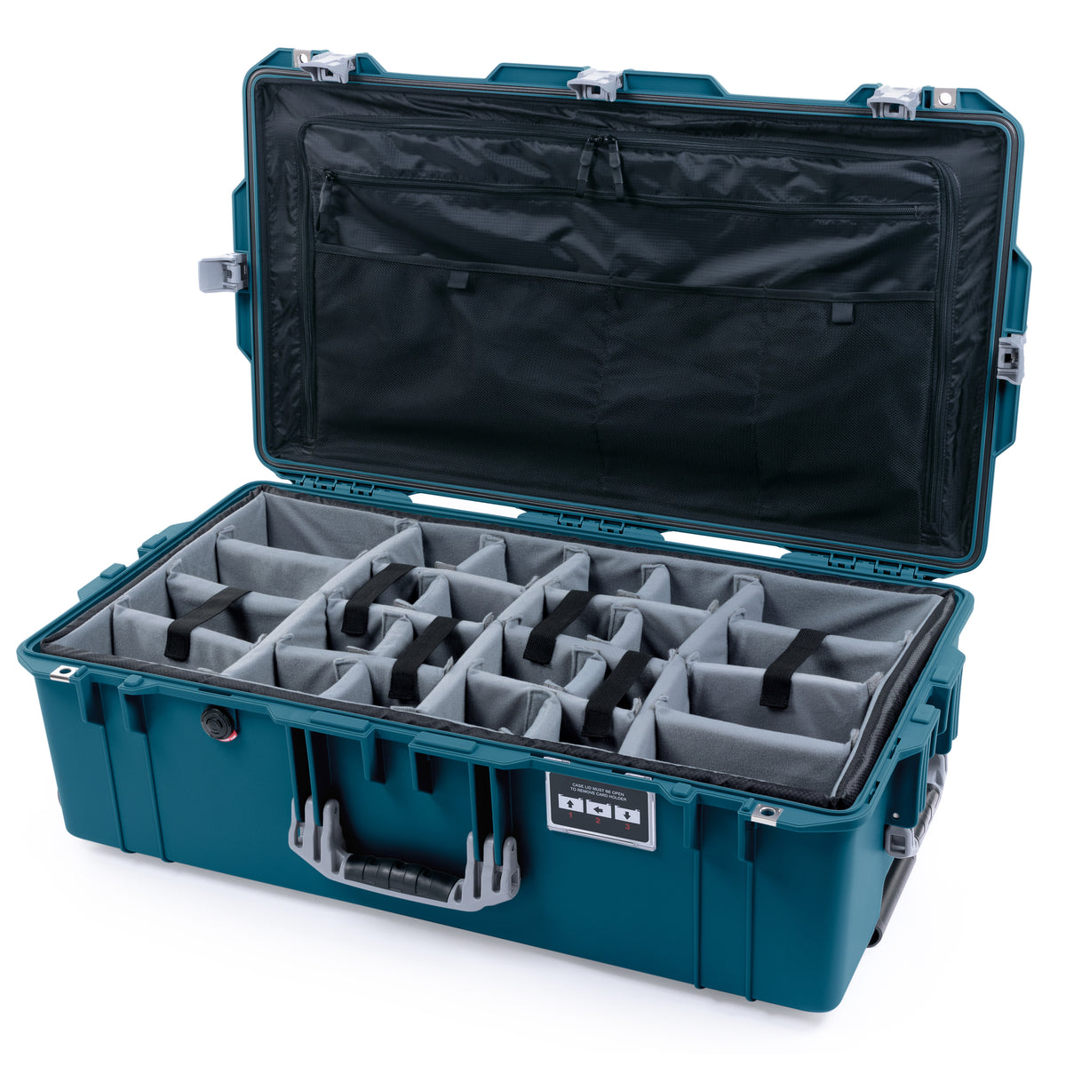 Pelican 1615 Air Case - Indigo &amp; Silver