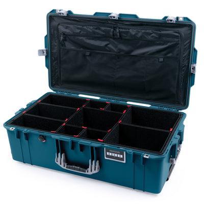 Pelican 1615 Air Case - Indigo & Silver Trolley
