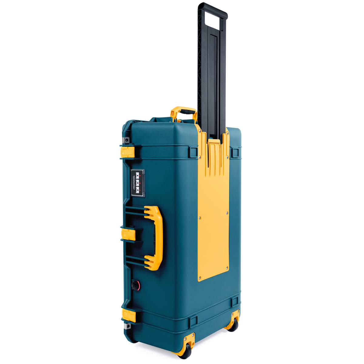 Pelican 1615 Air Case - Indigo &amp; Yellow Trolley
