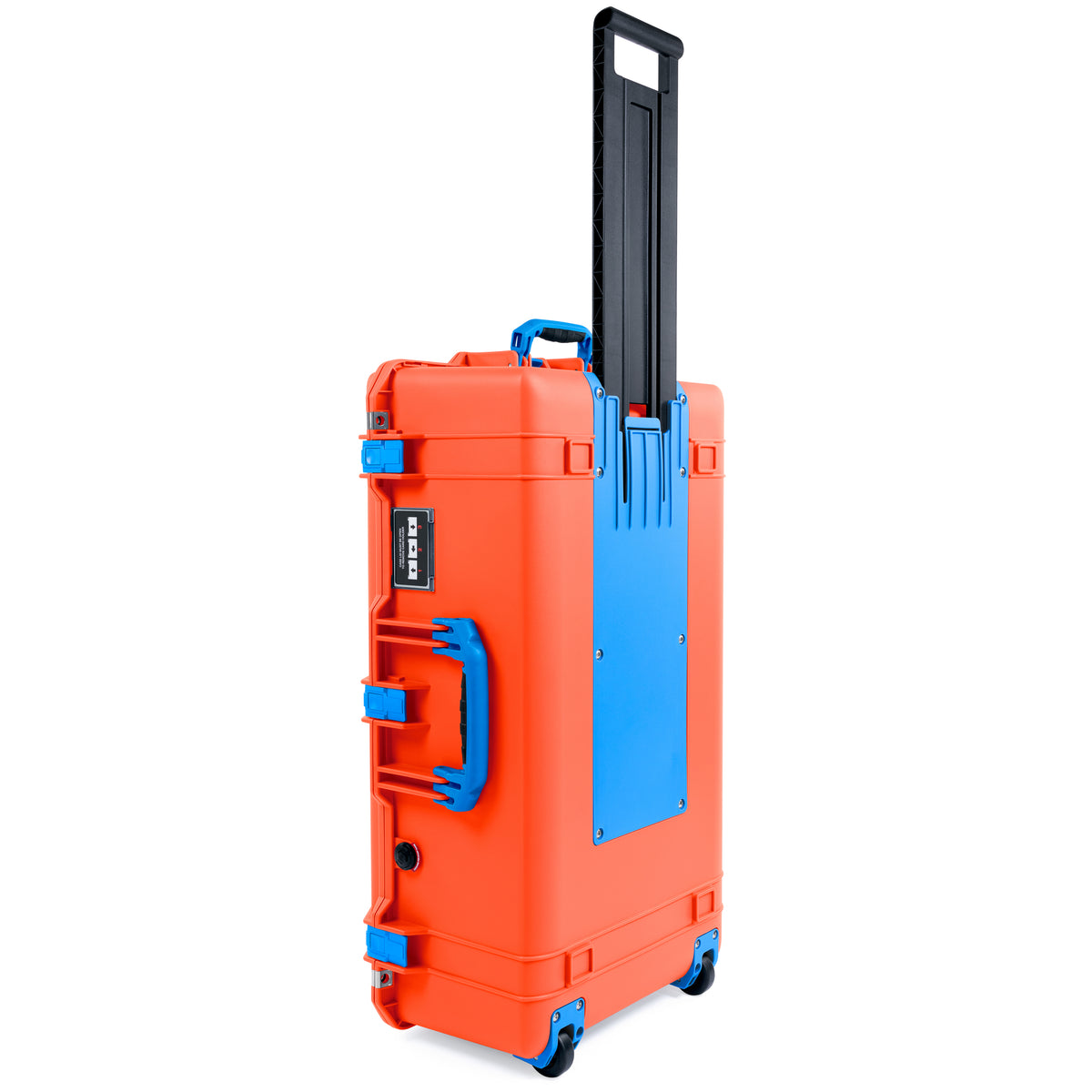 Pelican 1615 Air Case - Orange &amp; Blue Trolley