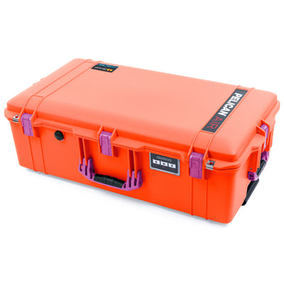 Pelican 1615 Air Case - Orange & Magenta Trolley