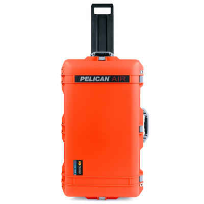 Pelican 1615 Air Case - Orange & Silver Trolley