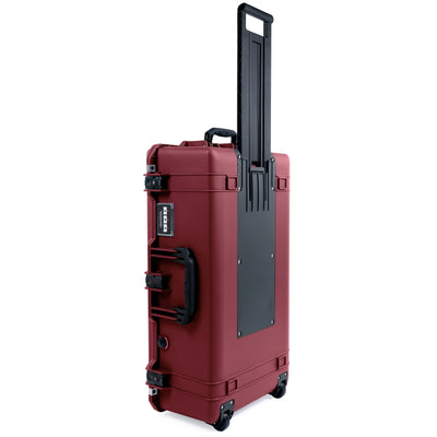 Pelican 1615 Air Case - Oxblood & Black TSA Latches + Trolley ColorCase