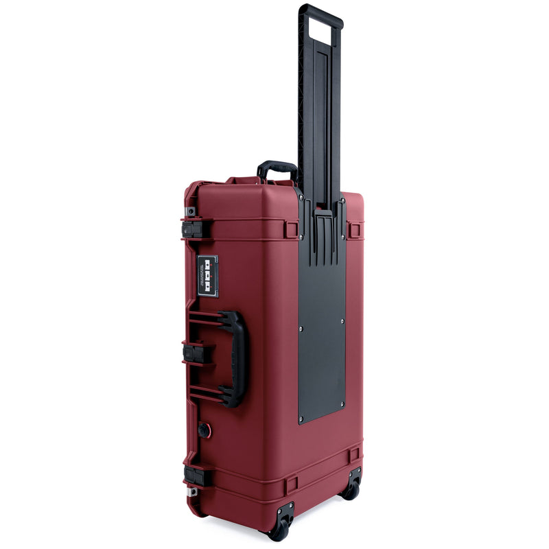 Pelican 1615 Air Case - Oxblood & Black Trolley None (Case Only) ColorCase 016150-0000-510-111-110