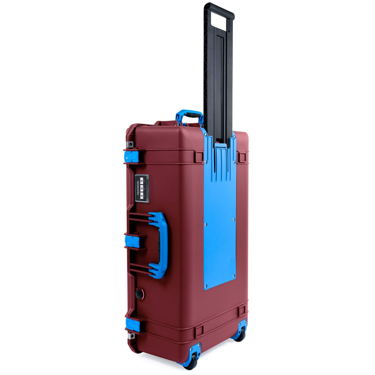 Pelican 1615 Air Case - Oxblood &amp; Blue Trolley ColorCase 