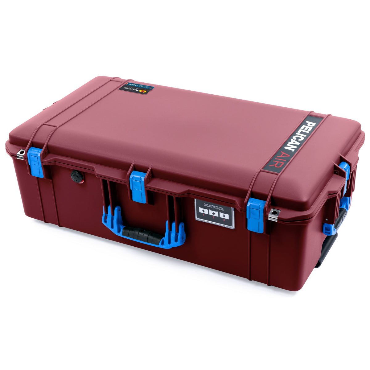 Pelican 1615 Air Case - Oxblood &amp; Blue None (Case Only) ColorCase 016150-0000-510-121