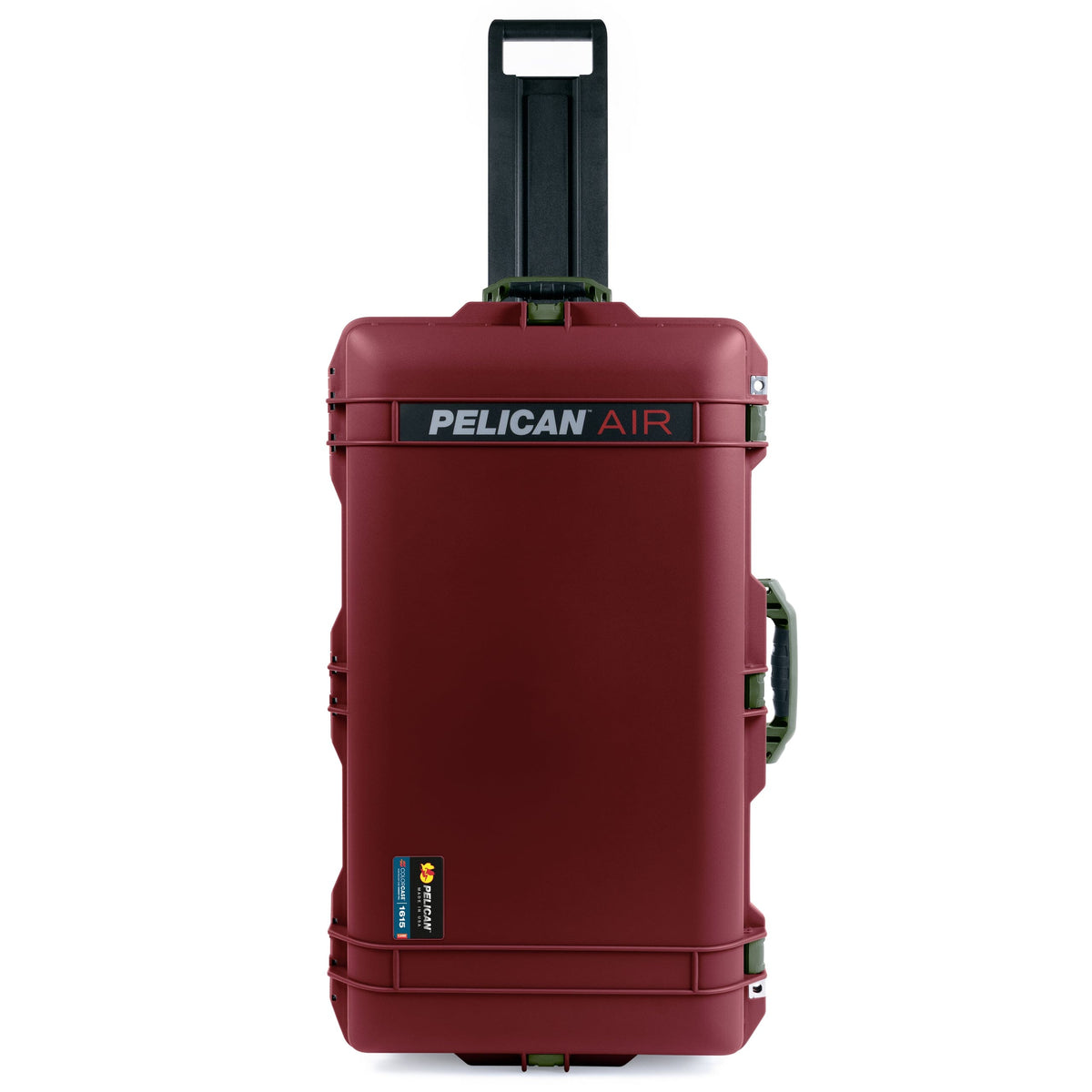 Pelican 1615 Air Case - Oxblood &amp; OD Green ColorCase 
