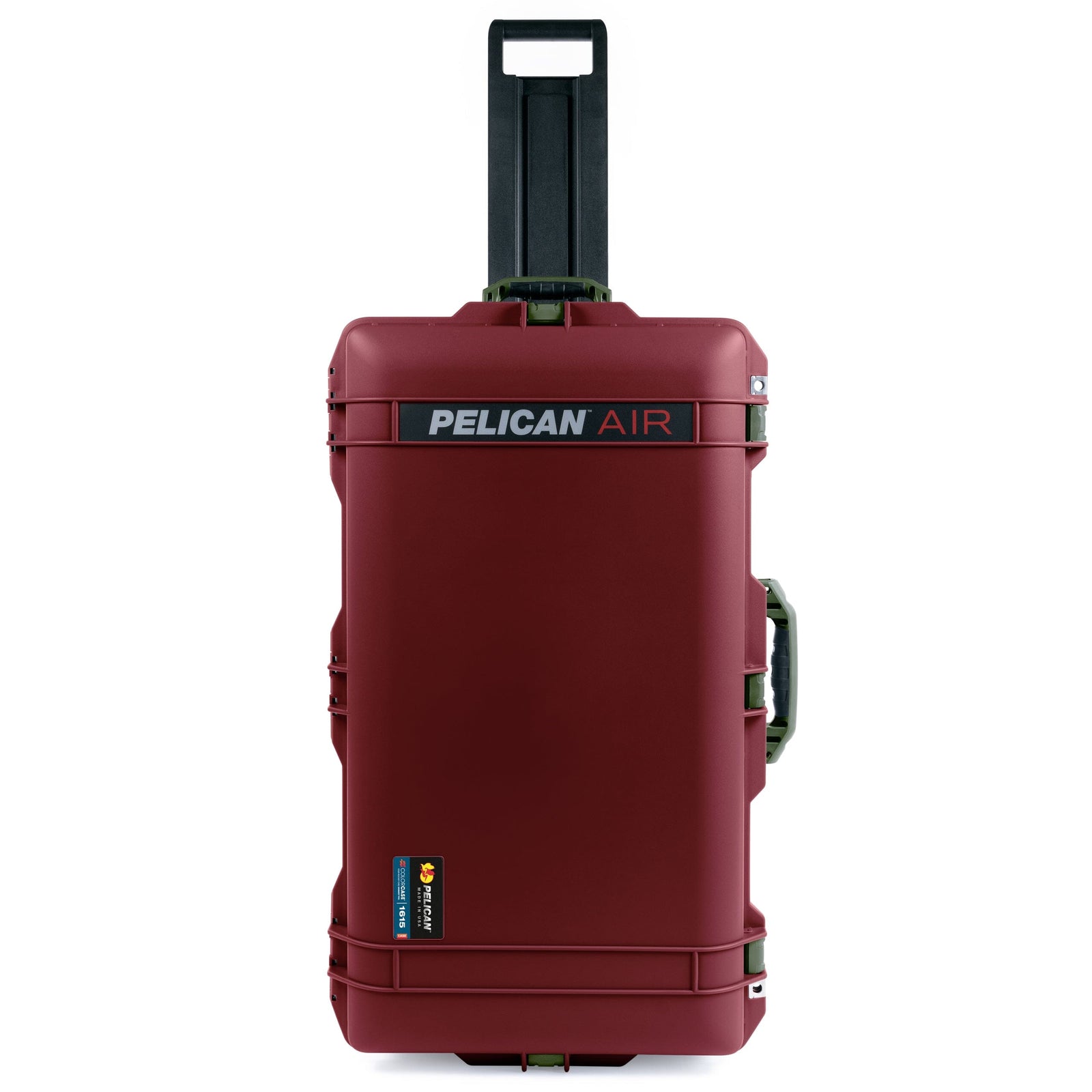 Pelican 1615 Air Case - Oxblood & OD Green ColorCase 