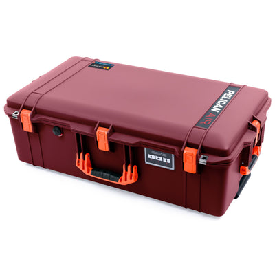 Pelican 1615 Air Case, Oxblood & Orange None (Case Only) ColorCase 016150-0000-510-151