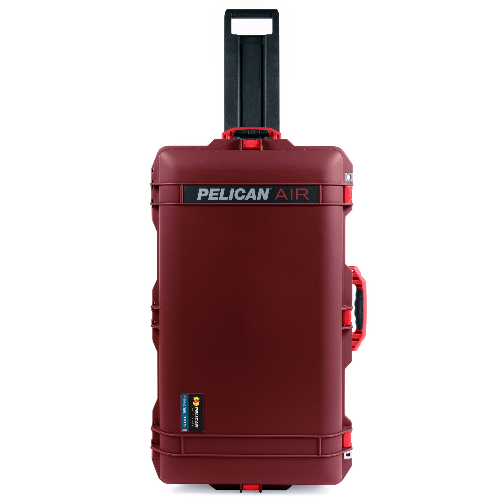 Pelican 1615 Air Case - Oxblood & Red Trolley ColorCase 