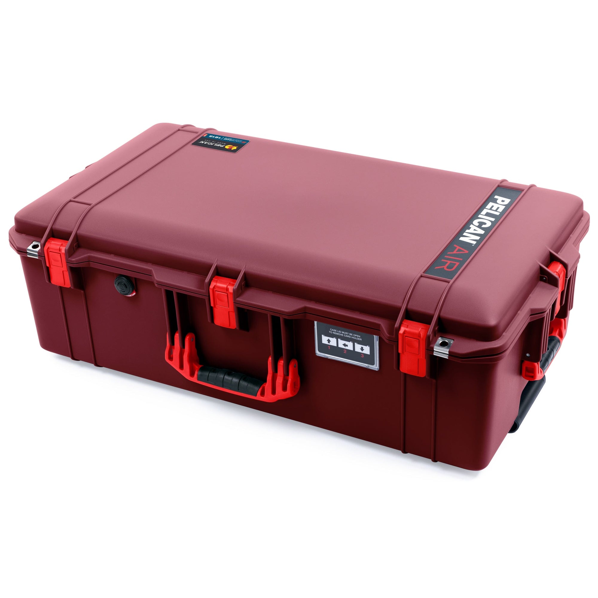 Pelican 1615 Air Case - Oxblood & Red None (Case Only) ColorCase 016150-0000-510-321