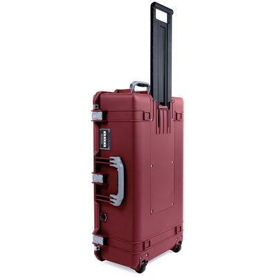 Pelican 1615 Air Case - Oxblood & Silver ColorCase