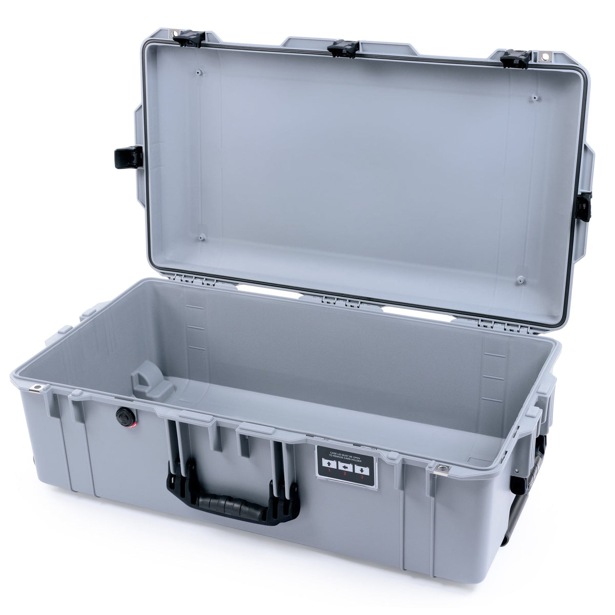 Pelican 1615 Air Case - Silver &amp; Black Empty ColorCase 016150-0000-180-111