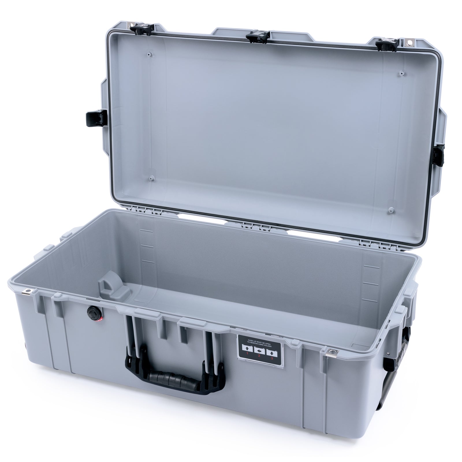 Pelican 1615 Air Case - Silver & Black TSA Latches