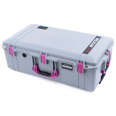 Pelican 1615 Air Case - Silver & Magenta