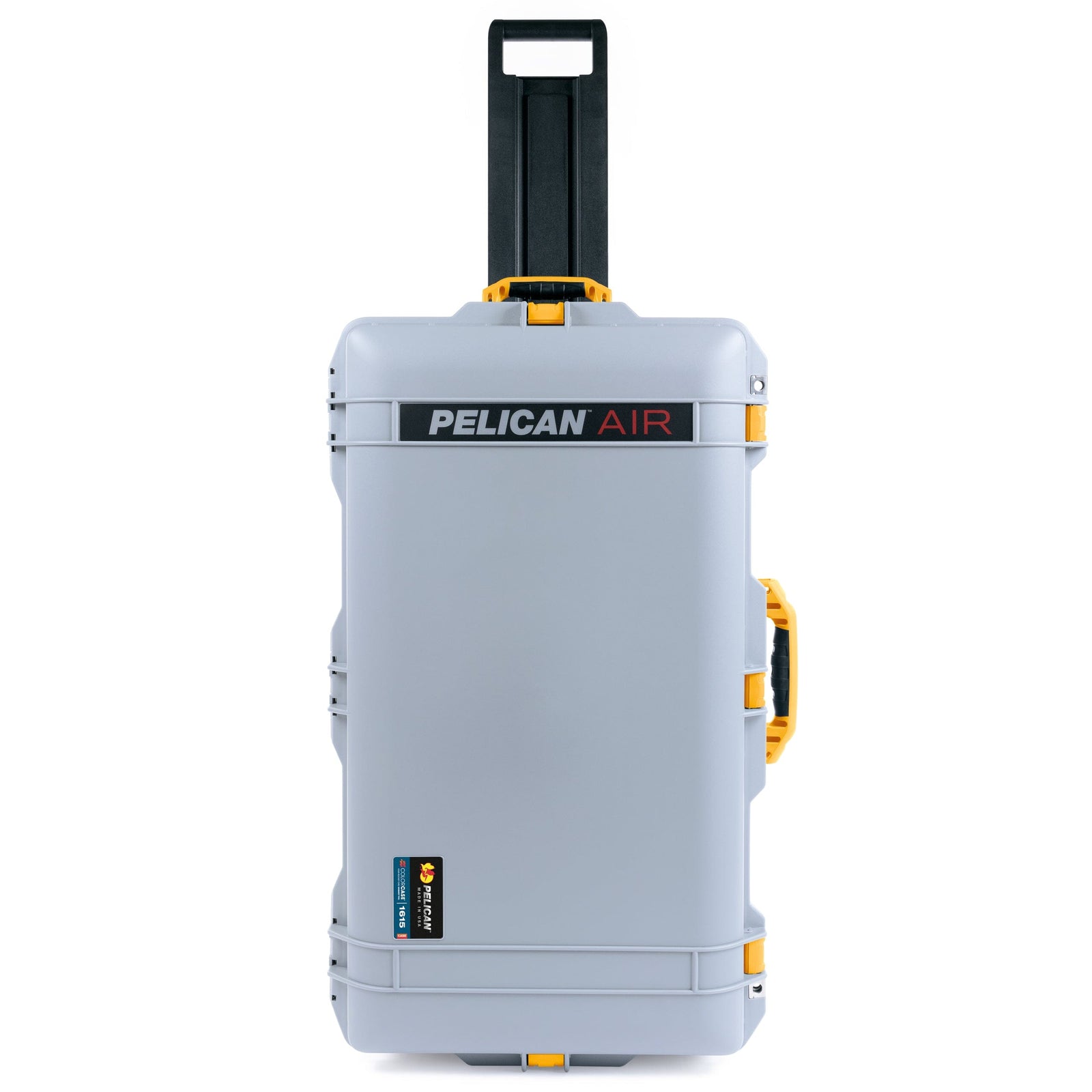 Pelican 1615 Air Case - Silver & Yellow ColorCase 
