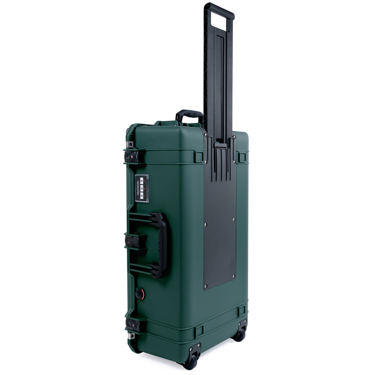 Pelican 1615 Air Case - Trekking Green &amp; Black TSA Latches + Trolley