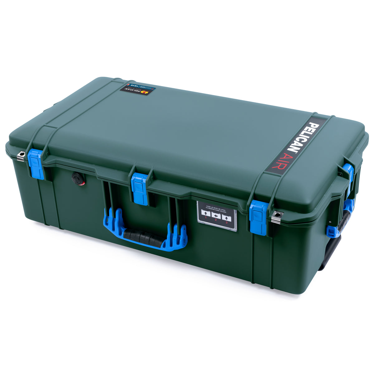 Pelican 1615 Air Case - Trekking Green &amp; Blue