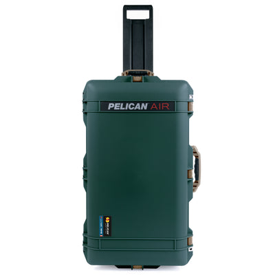 Pelican 1615 Air Case - Trekking Green & Dark Desert Dirt Trolley